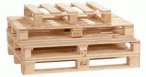 Various Sizes of Wooden Pallets